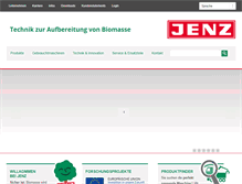 Tablet Screenshot of jenz.de